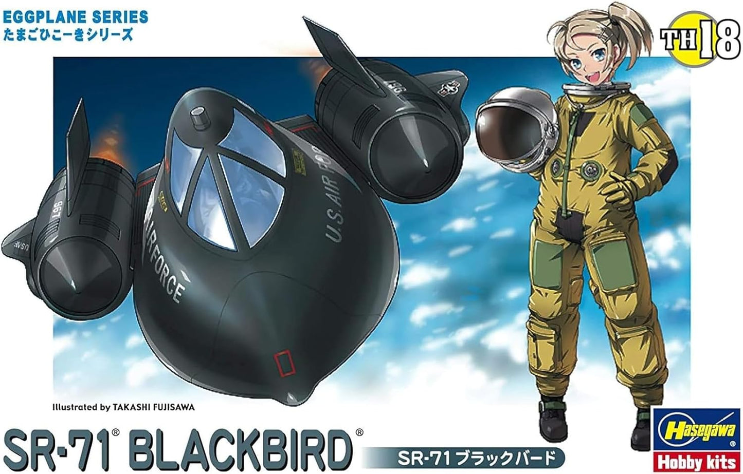 Non Scale EGG PLANE SR-71 BLACKBIRD