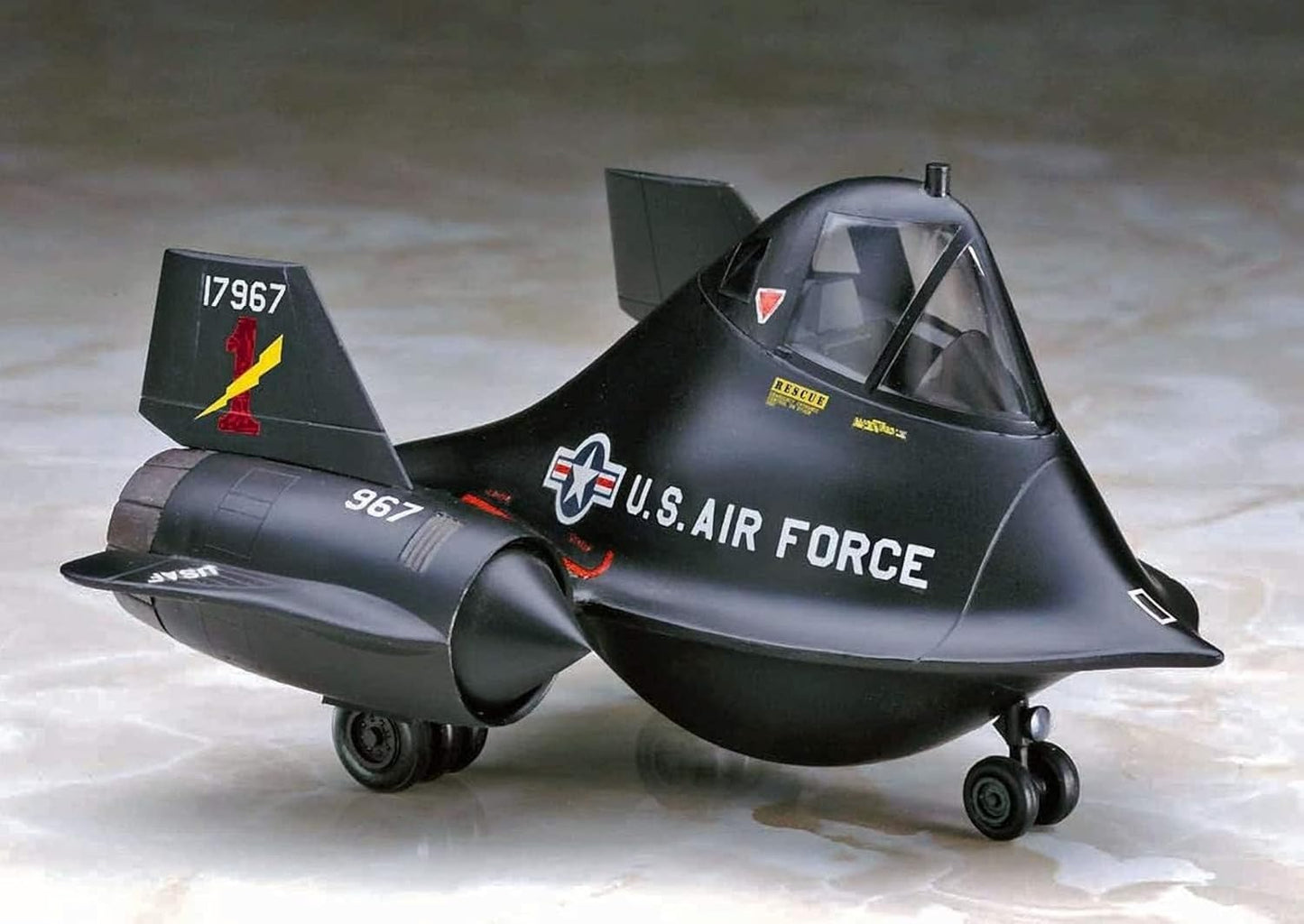 Non Scale EGG PLANE SR-71 BLACKBIRD