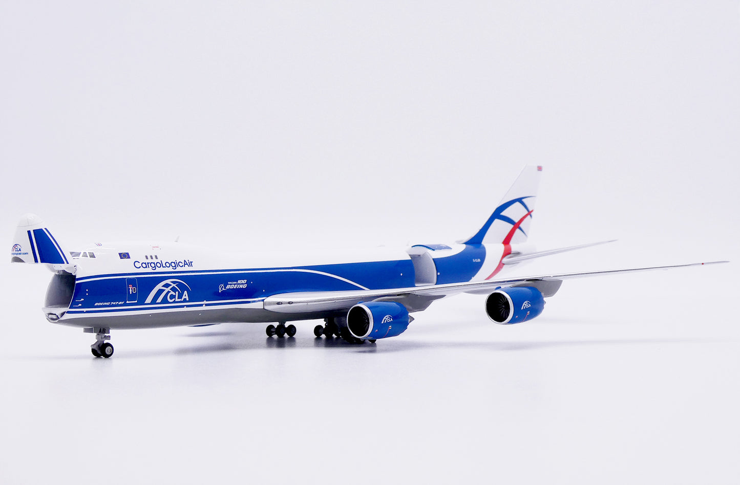 1/400 CargoLogicAir Boeing 747-8F "Boeing 100 Years""Interactive Series" Reg: G-CLAB with Antenna