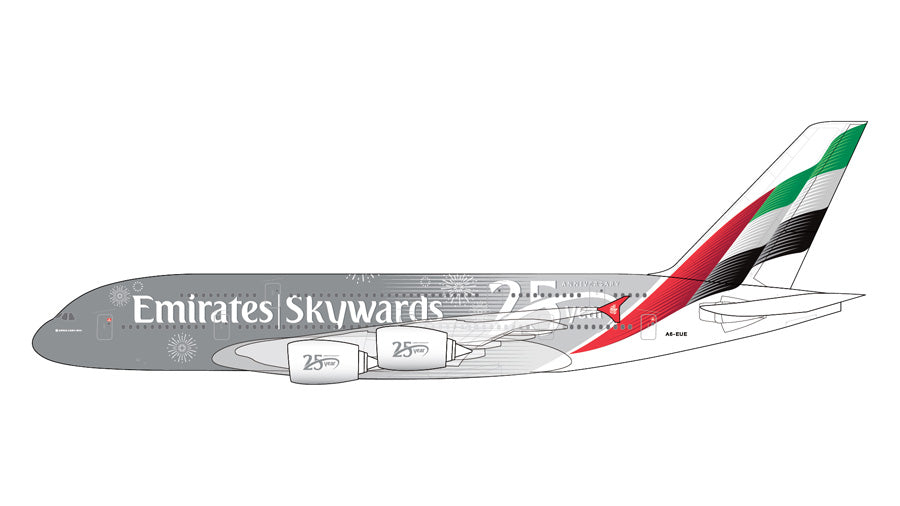 1/200 Emirates A380 A6-EUE "Skywards 25 Year Anniversary"