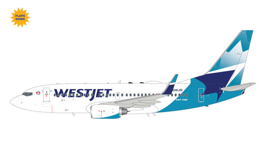 1/200 WestJet Airlines B737-700W C-GWJO flaps down