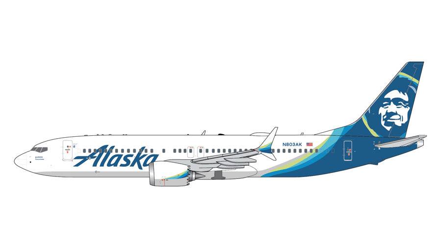 1/400 Alaska B737 MAX 8 N803AK