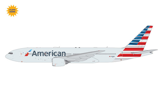 1/400 American Airlines B777-200ER N788AN flaps down