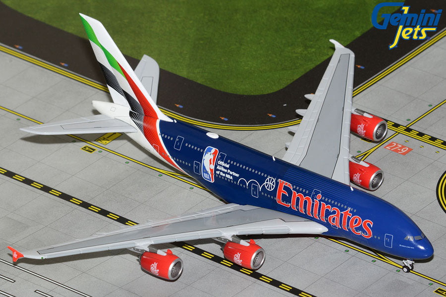1/400 Emirates A380-800 A6-EOD "Official Airline Partner of the NBA"