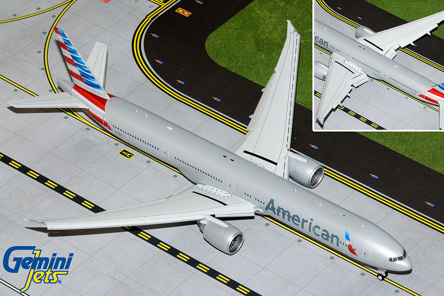 1/200 American Airlines B777-300(ER) N736AT Flaps Down