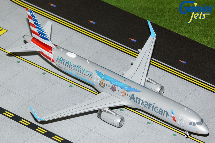 1/200 American Airlines A321 N167AN Flagship Valor/Medal of Honor