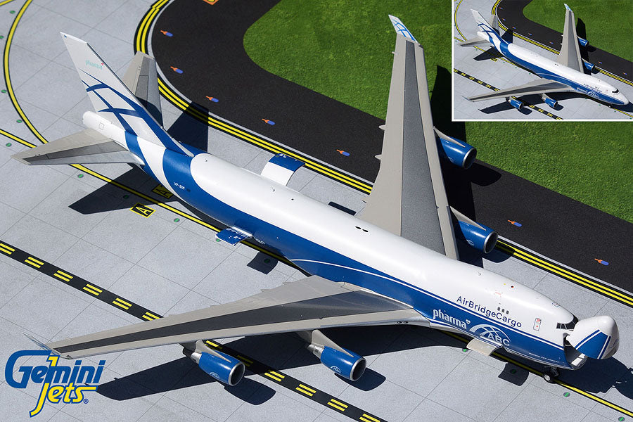1/200 Air Bridge Cargo B747-400ERF Interactive Series VPBIM
