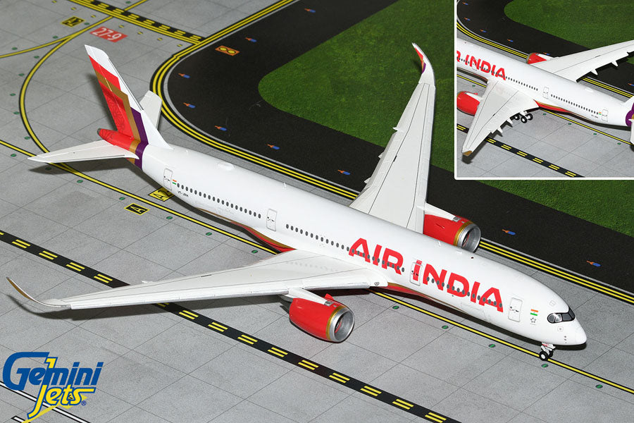1/200 A350-900 Air India VT-JRH flaps down