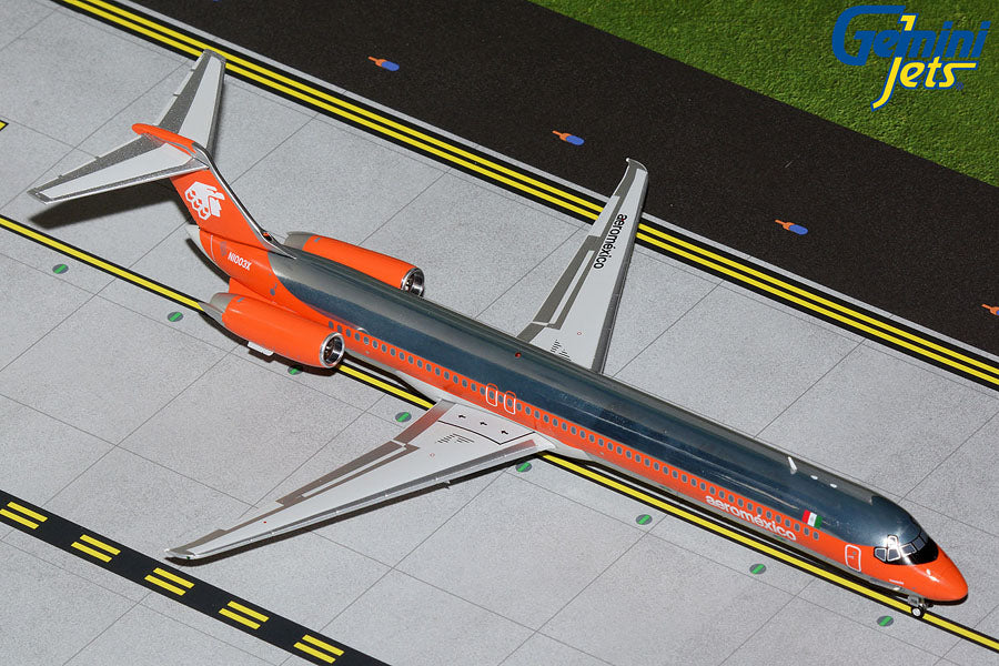 1/200 Aeromexico MD-82 1980s Livery N1003X