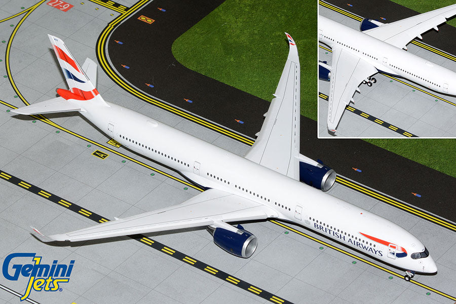 1/200 British Airways A350-1000 GXWBB Flaps Down