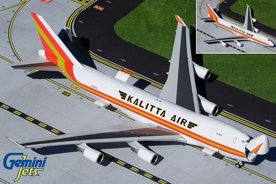 1/200 Kalitta Air B747400ERF N782CK Interactive Series