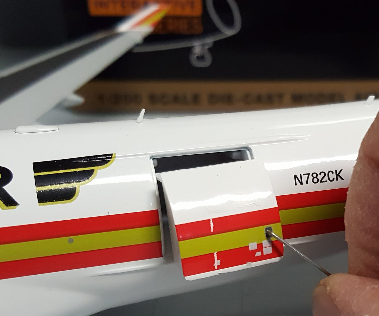 1/200 Kalitta Air B747400ERF N782CK Interactive Series