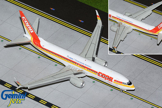 1/200 Copa Airlines B737-800S 75th Anniversary Retro Livery Flaps Down