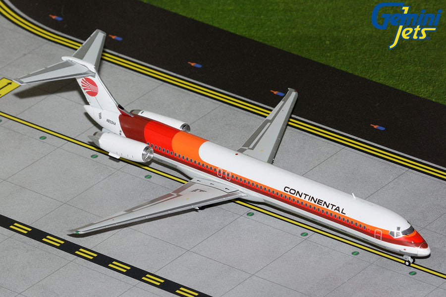 1/200 Continental Airlines MD-80 N859HA Frontier Hybrid Upgraded Stand