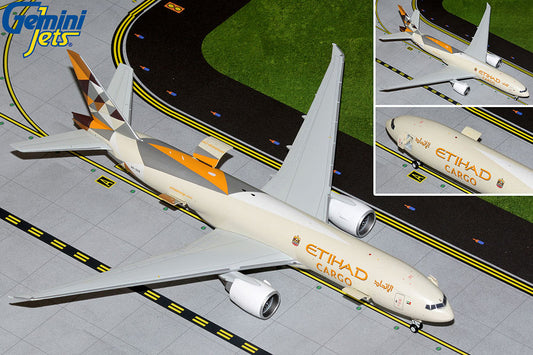 1/200 Etihad Cargo B777-200F A6-DDE (Interactive Series)