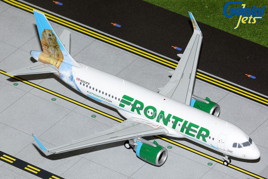 1/200 Frontier Airlines A320neo Poppy the Prairie Dog N303FR