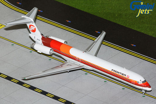 1/200 Frontier Airlines MD-80 N859HA Upgraded Stand