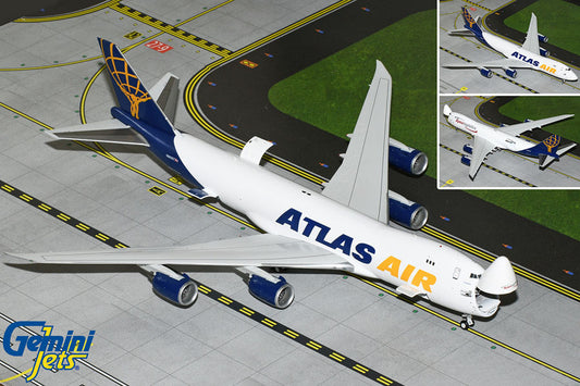 1/200 Atlas Air/Apex Logistics B747-8F N863GT Interactive Series