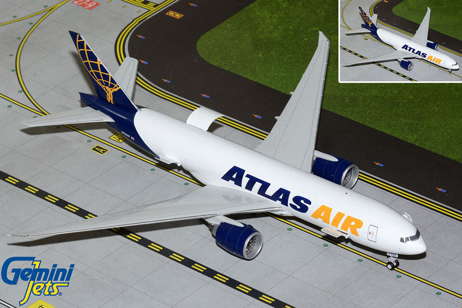 1/200 Atlas Air B777-200LRF N703GT (Interactive Series)