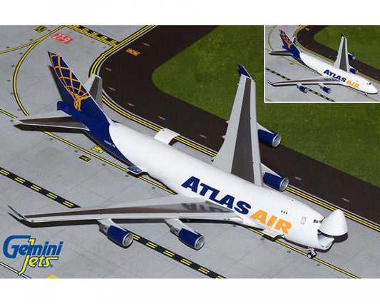1/200 Atlas Air B747-400ERF N492MC Interactive Series