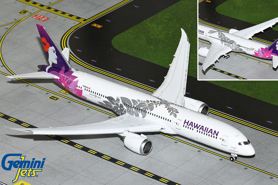 1/200 Hawaiian Airlines B787-9 NH780HA Flaps Down