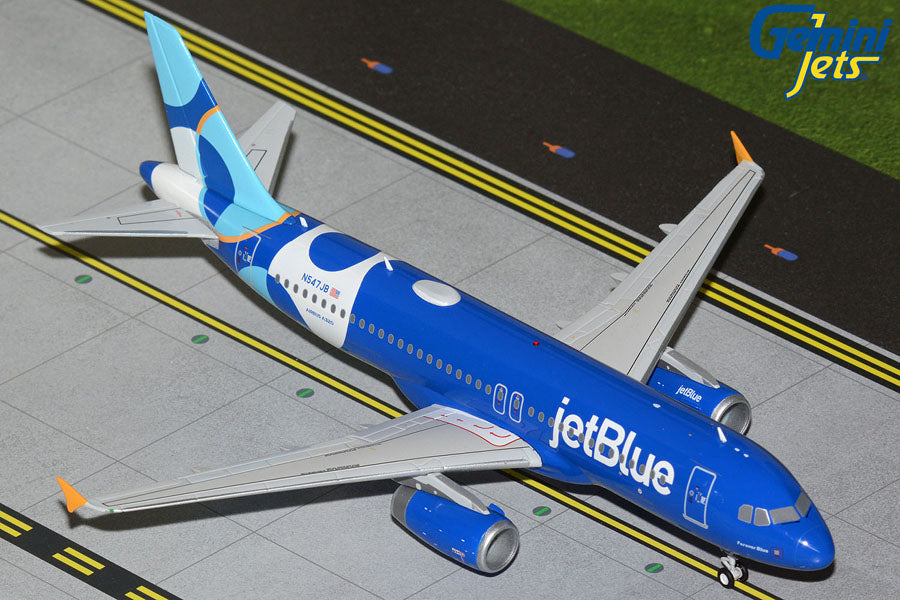 1/200 JetBlue A320-200 N547JB "Forever Blue" (Upgradedd Stand)