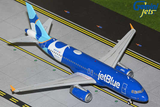 1/200 JetBlue A320-200 N547JB "Forever Blue" (Upgradedd Stand)