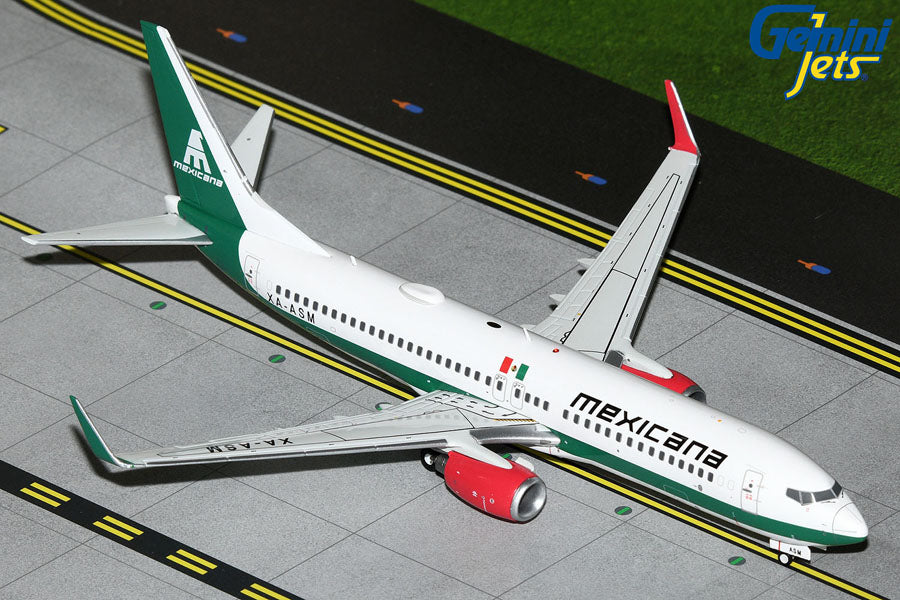 1/200 Mexicana B737-800W XA-ASM