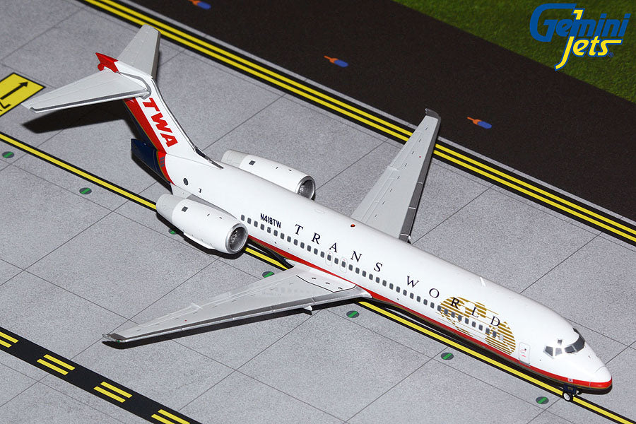 1/200 Trans World Airlines (TWA) TWA B717-200 N418TW