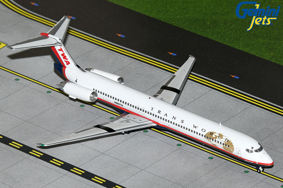 1/200 Trans World Airlines (TWA) MD-80 TrN960TW (Final Livery)