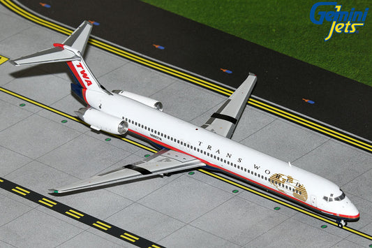 1/200 Trans World Airlines (TWA) MD-80 TrN960TW (Final Livery)