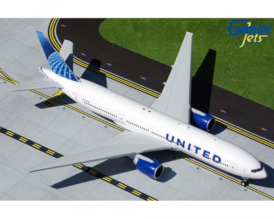 1/200 United Airlines B777-200 New Livery N210UA