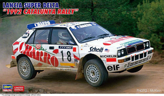 1/24  LANCIA SUPER DELTA "1992 CATALUNYA RALLY"