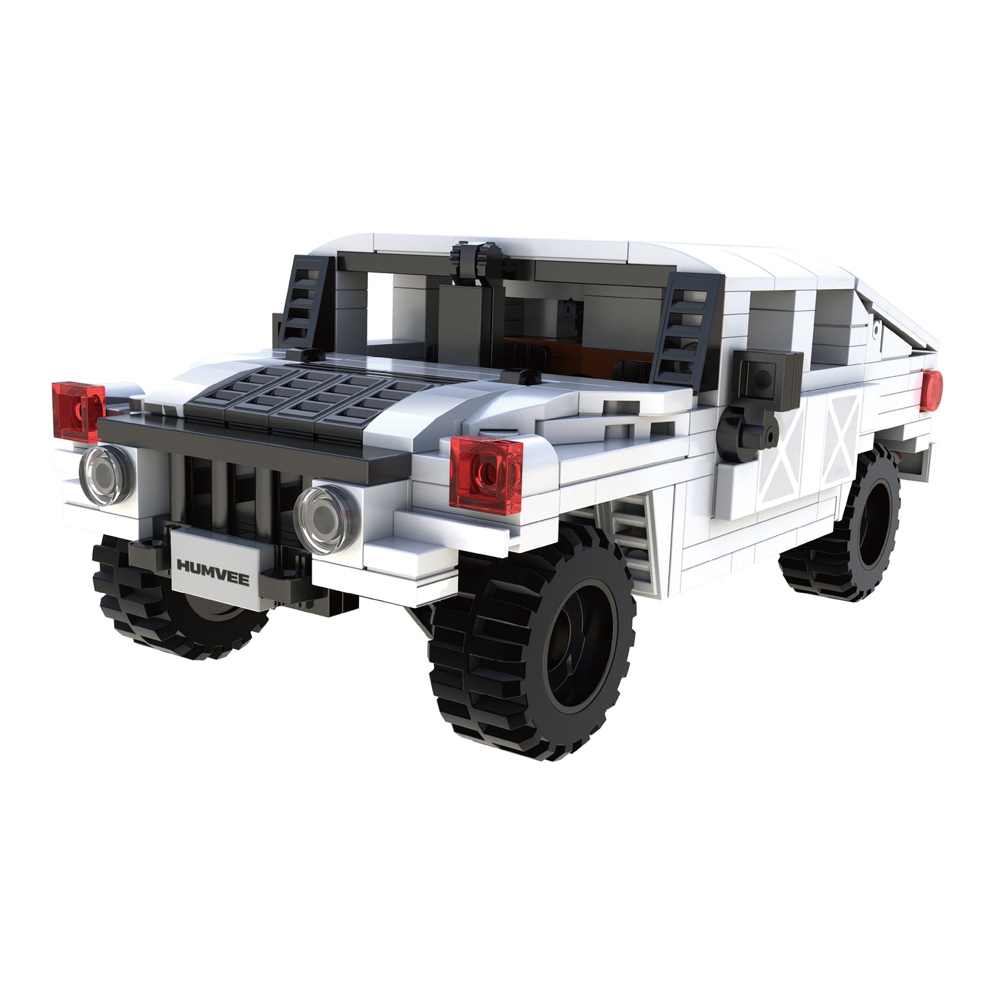 1/24 328pc Humvee Off-road Truck