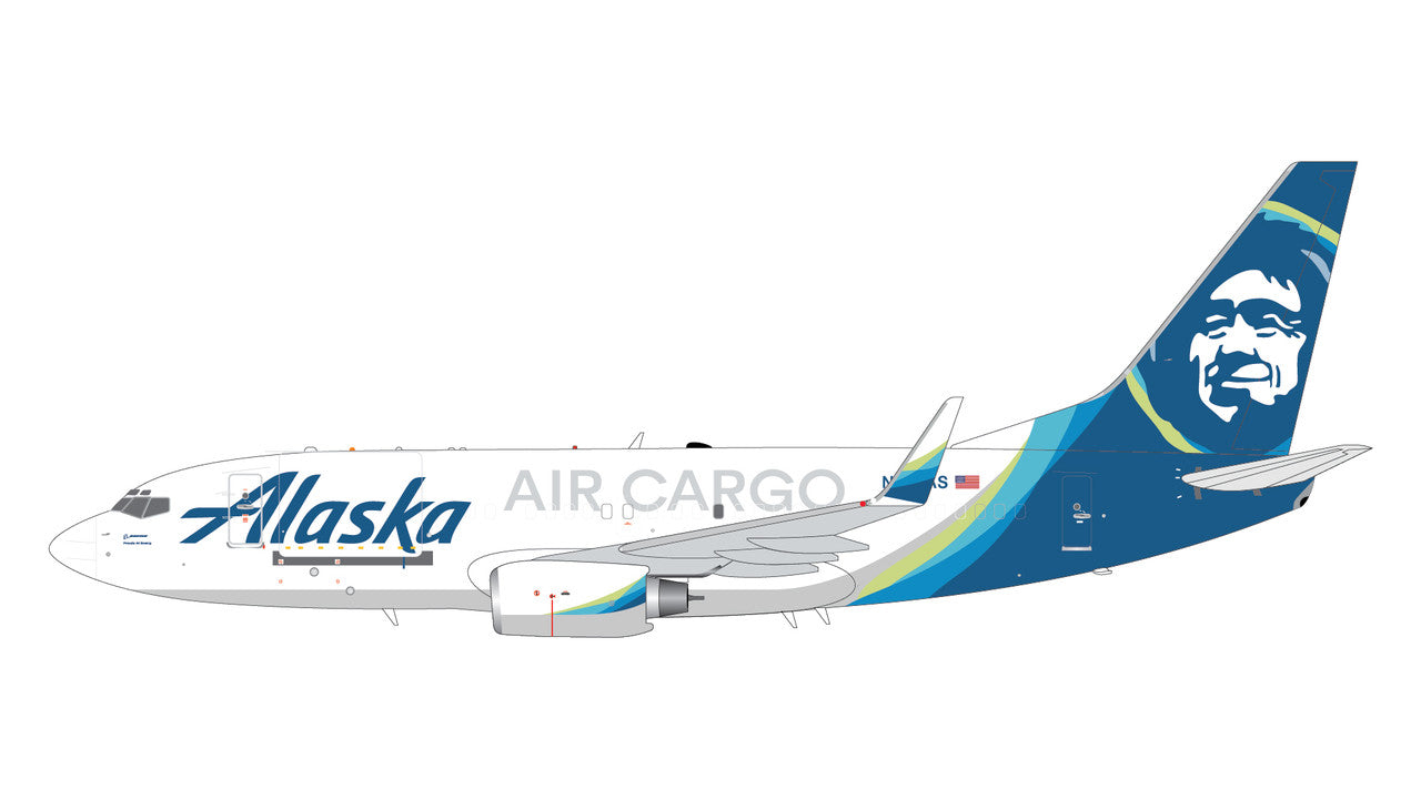 1/200 Alaska Air Cargo B737-700WBDSF N627AS