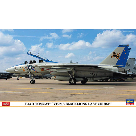 1/72  F-14D TOMCAT VF-213 BLACKLIONS LAST CRUISE