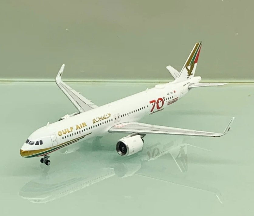 1/400 Gulf Air A321neo A9C-NB Retro Livery