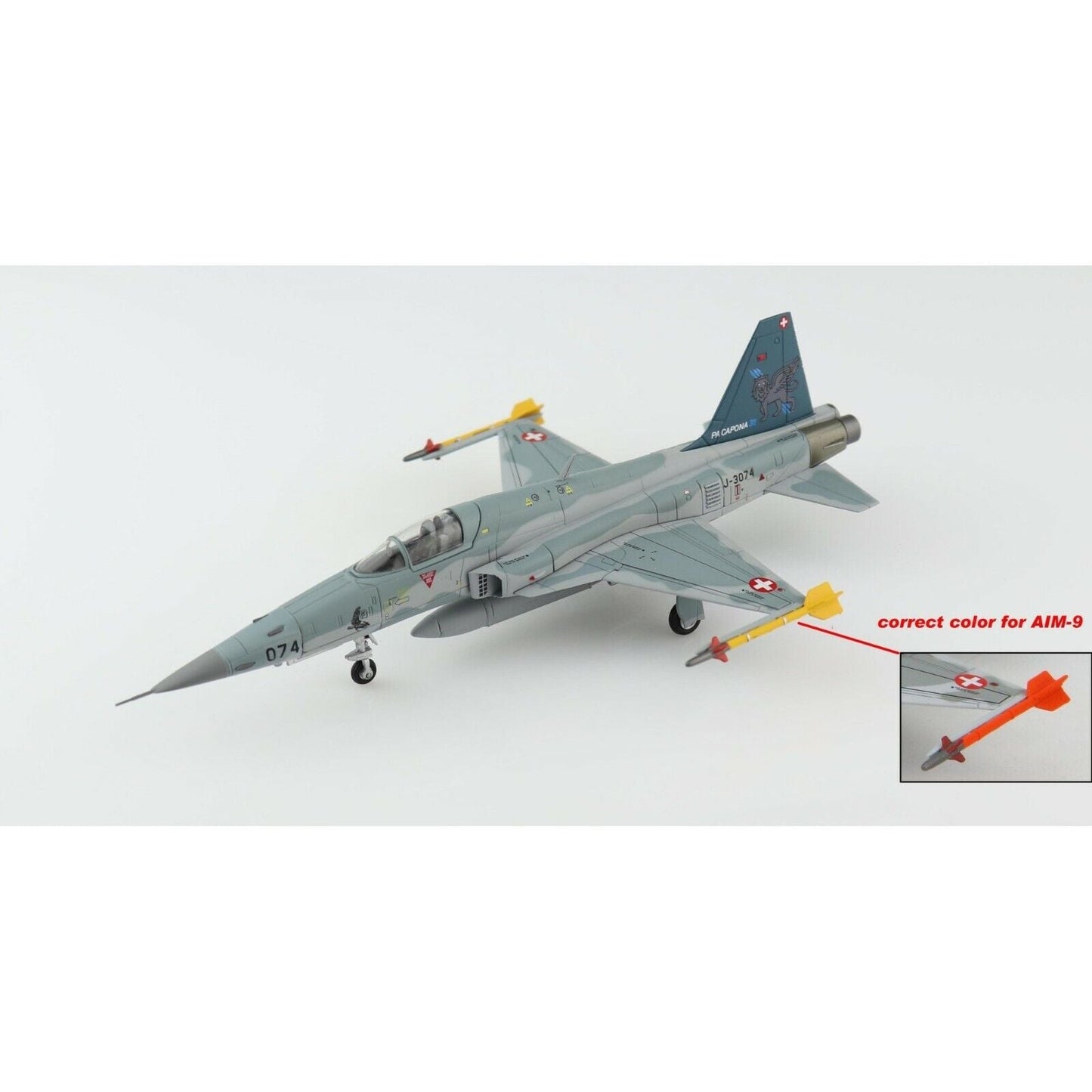 1/72 Northrop F-5E PA CAPONA J-3074 Swiss Air Force 2017