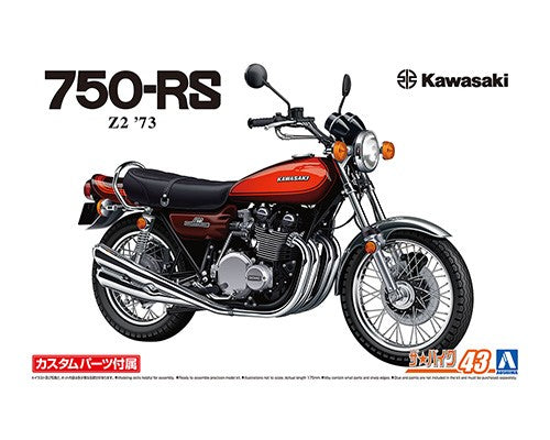 1/12 KAWASAKI Z2 750RS '73 WITH CUSTOM PARTS