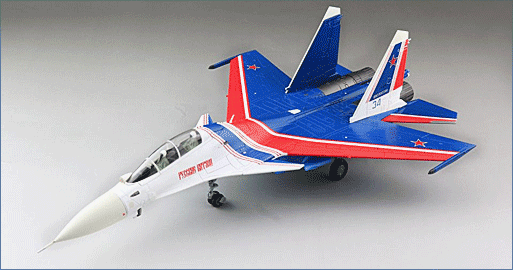 1/72 Su-30SM Russian Knights Blue 34 RF-81705 Russian Air Force 2019