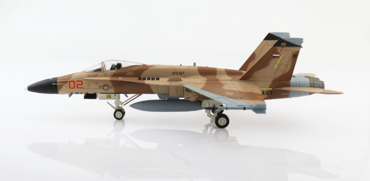 1/72 F/A-18A Hornet  - Cylon 02 -  BuNo 162416 VFA-127 US Navy 1995