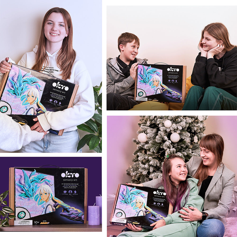 DIY 3D Painting Manga 30x40cm - Air