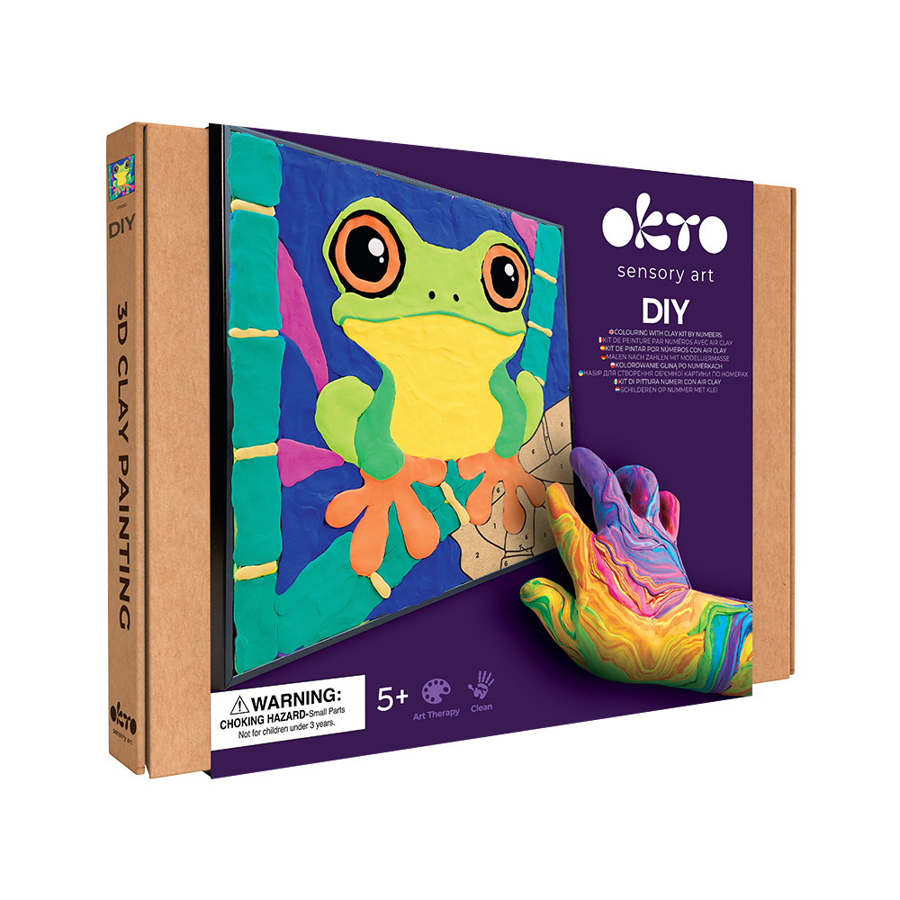 image1_Colouring Clay by Numbers - Frog
