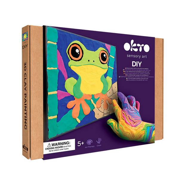 image1_Colouring Clay by Numbers - Frog