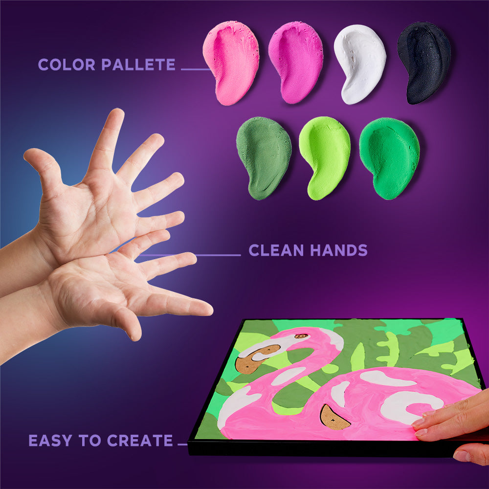 image5_Colouring Clay by Numbers - Pink Flamingo