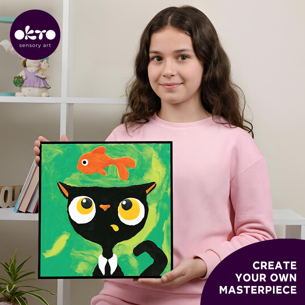 image6_Colouring Clay by Numbers - Black Cat