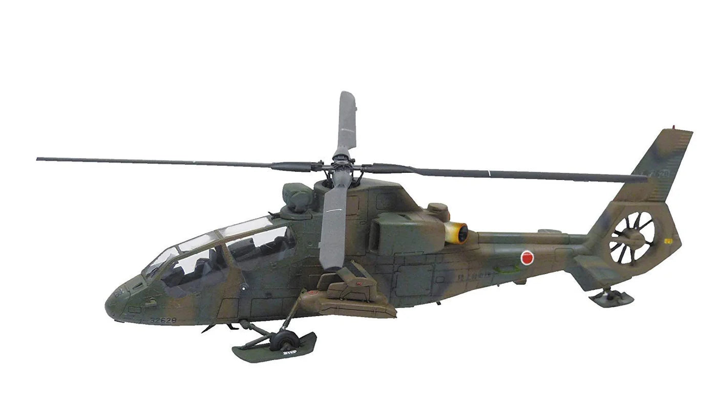 1/72 JGSDF OBSERVATION HELICOPTER OH1 NINJA W/UTILITY VEHICLE SET