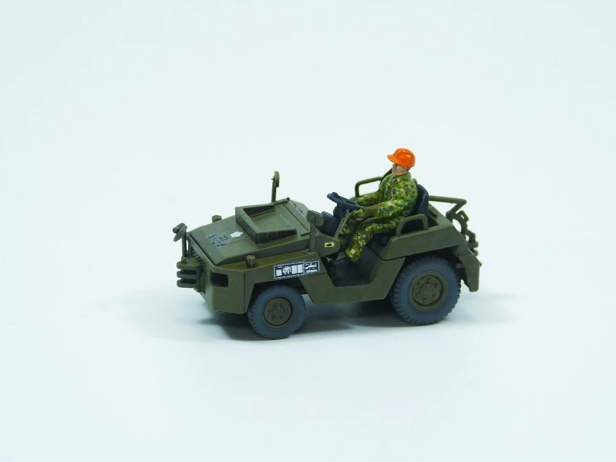 1/72 JGSDF OBSERVATION HELICOPTER OH1 NINJA W/UTILITY VEHICLE SET