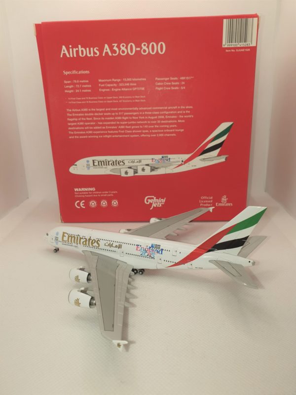 1/200 EMIRATES A380  - RUGBY W/C -  A6-EEN