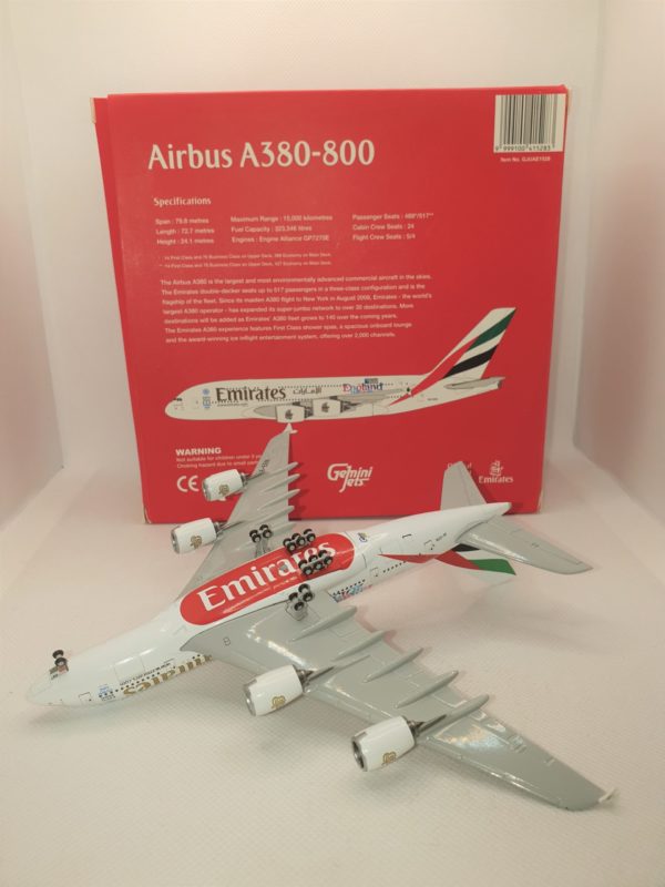 1/200 EMIRATES A380  - RUGBY W/C -  A6-EEN